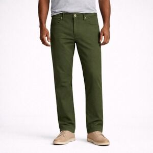Olivers Passage Pant Olive Green Stretch Casual Pants Men's Size 32